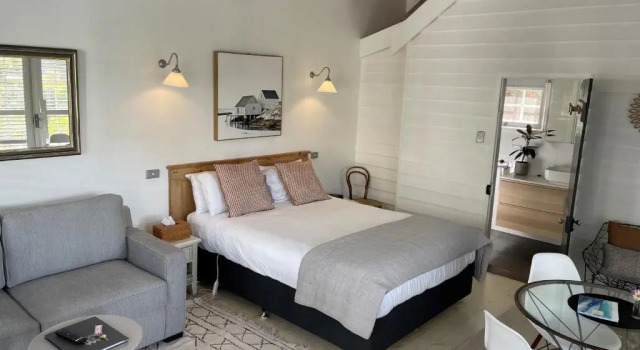 Двухместный номер Superior с видом на сад Beach Huts Middleton