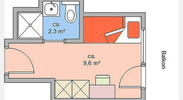 Номер Superior Hotel Appartement Roggal