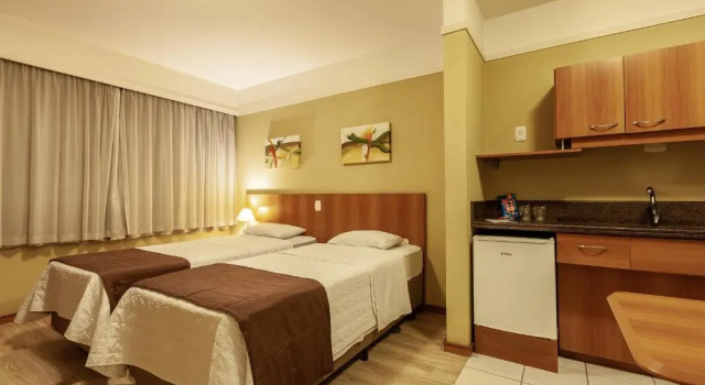 Одноместный номер Deluxe Tri Hotel Executive Caxias