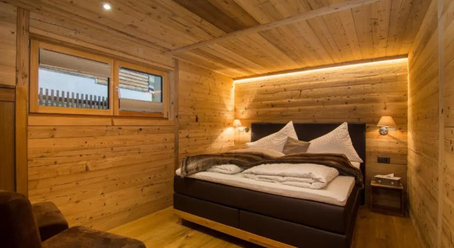 Люкс Deluxe c 1 комнатой с балконом и с видом на горы Boutique Lodge Spycher