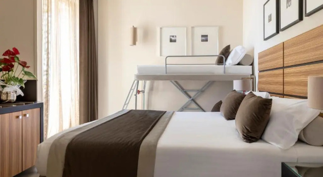 Четырёхместный номер Deluxe Hotel Ambasciatori