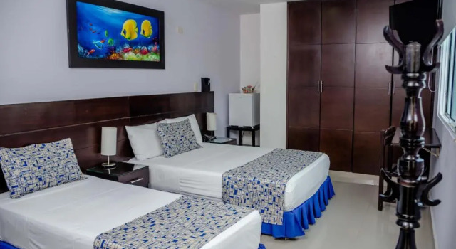 Трёхместный номер Standard Hotel Medellin Rodadero