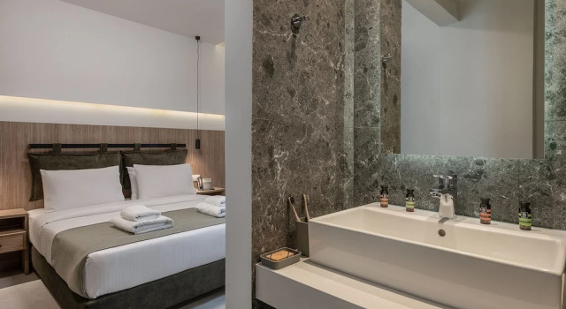 Одноместный номер Comfort с балконом Morum City Hotel Chania