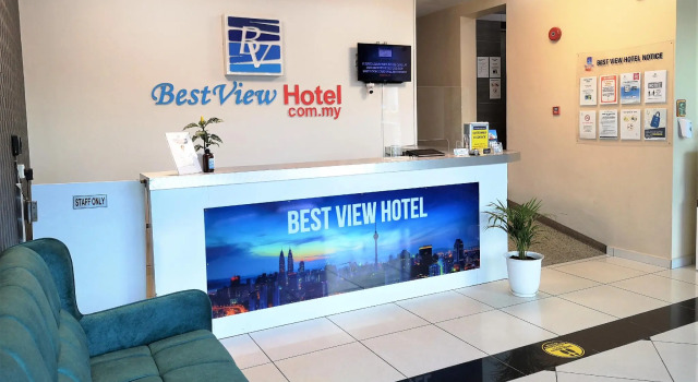 Кровать в общем номере Best View Hotel Puchong