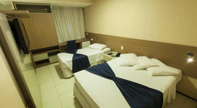 Трёхместный семейный номер Economy Fortaleza Mar Hotel