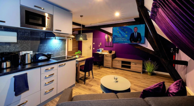 Двухместные апартаменты Apartmenthaus Burgenheimat in Rhens bei Koblenz