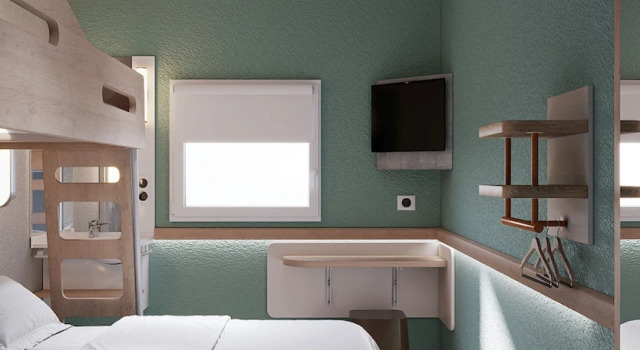 Номер Standard с 2 комнатами ibis budget Poitiers Nord Futuroscope