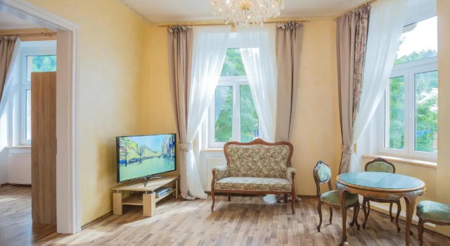 Апартаменты с видом на сад Lyra Apartments