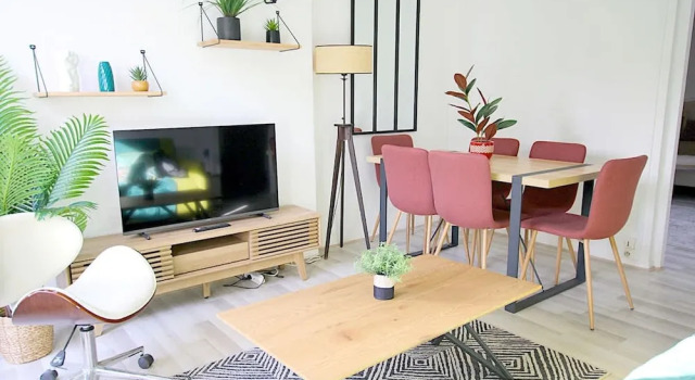 Le Sublime Wifi Terrasse Bollaert 5pers, Varaa Hotelli Lens 