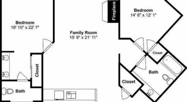 Номер Standard 3101 Champagne Lodge, Trappeur's Crossing Apartment 2