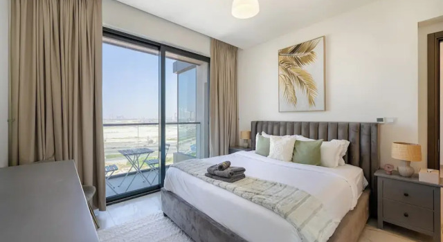 Апартаменты Deluxe Marco Polo - Stunning 2BR with Burj View, Spacious Gym & Pool