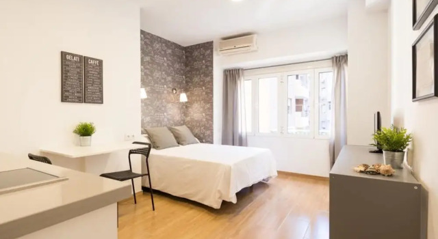 107383 - Studio  In Malaga, Забронировать Апартаменты/квартира Малага Коста-дель-Соль, рядом с Муэлье Уно