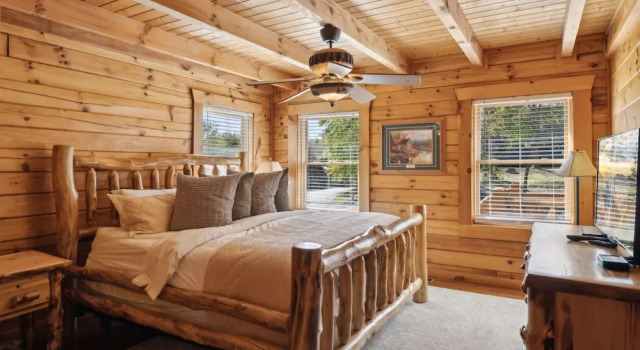 The Cowboy Way Cabin 4 Bedroom Cabin by RedAwning, Забронировать Дом для отпуска Виллы Пиджен-Фордж, рядом с Парк развлечений The Island in Pigeon Forge, Вилла