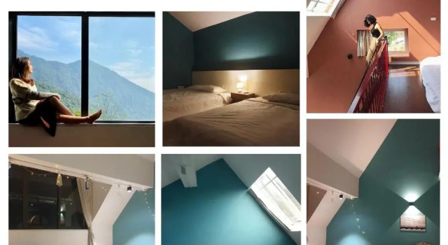 Четырёхместный номер Standard с видом на горы Le vent Tam Đảo homestay