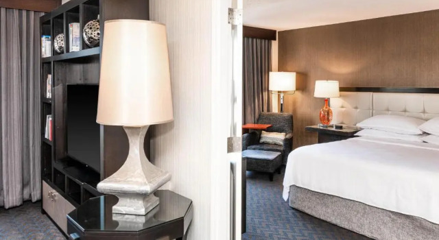Двухместный люкс Executive с видом на город Sheraton Indianapolis City Centre Hotel