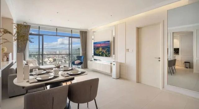 Апартаменты Superior с 3 комнатами с балконом и с видом на город City Garden Suites - Panorama Penthouse