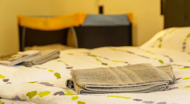 Четырёхместный номер Standard Hotel und Hostel Gleisbett
