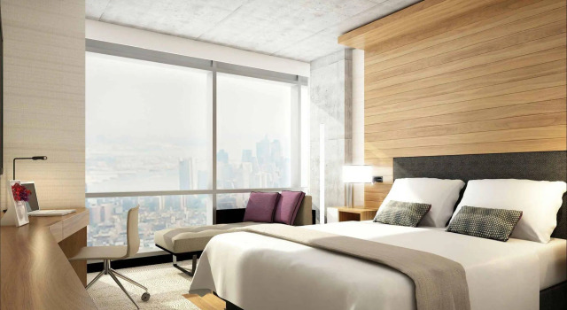 Двухместный номер с видом на город Renaissance New York Midtown Hotel