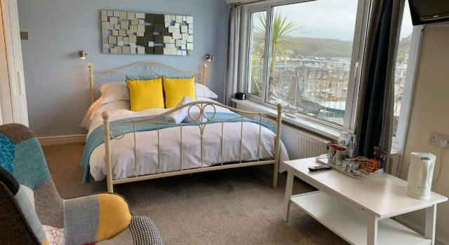 Standaard Driepersoonskamer met balkon The Watermark Bed & Breakfast