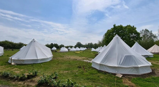Personal Pitch Tent 6 Persons Glamping 13