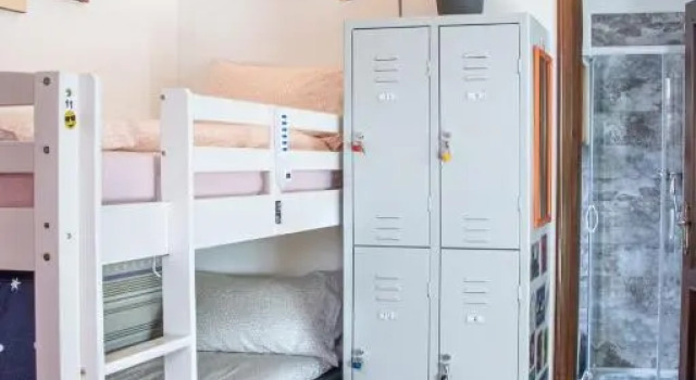 Кровать в общем номере Posada Verona Hostel