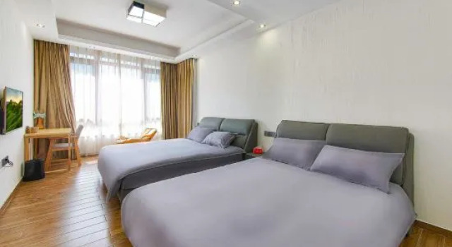 Люкс Anji Lvting · Hot Spring Resort Luxury Bamboo View Villa (Yucun Liangshan Scenic Area Branch)