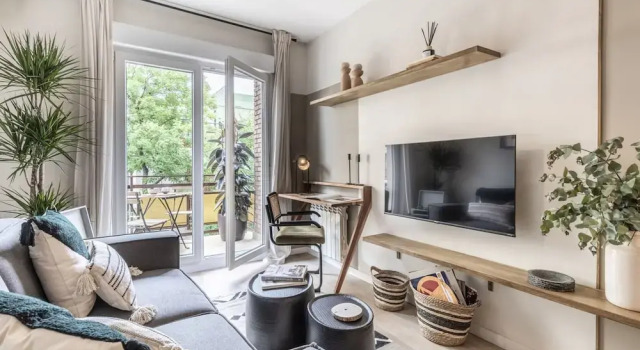 Giorgio - 1 Bedroom in Almagro, Забронировать Апартаменты/квартира Мадрид Провинция Мадрид, рядом с Глориета-де-Куатро-Каминос