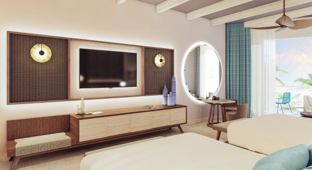 Двухместный люкс Preferred Club Swim Out Master oceanfront Dreams Macao Beach Punta Cana - All Inclusive