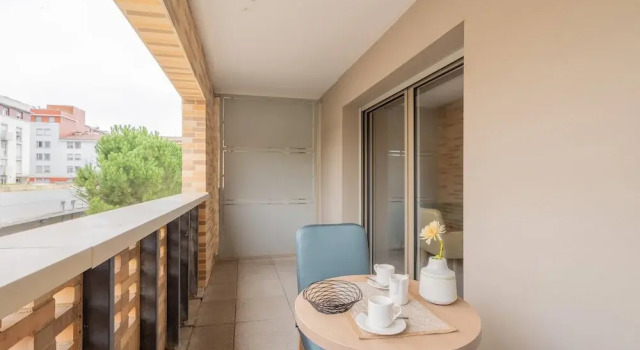 Студия Quality Aparthotel Toulouse Ponts Jumeaux