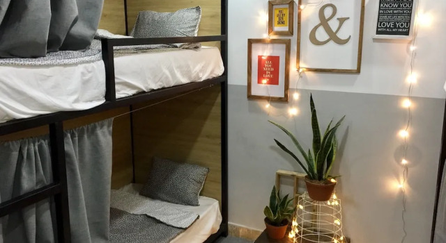 Кровать в общем номере Condodo Homestay Ben Van Don - Hostel