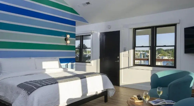 Двухместный номер Deluxe с видом на гавань Inn at Haven Harbour