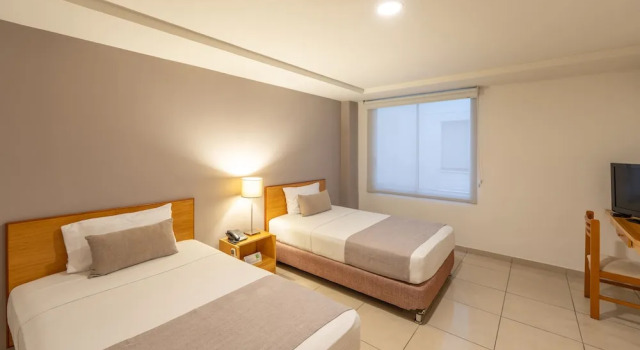 Double suite junior Basic Hotel Centenario by Hoteles MS