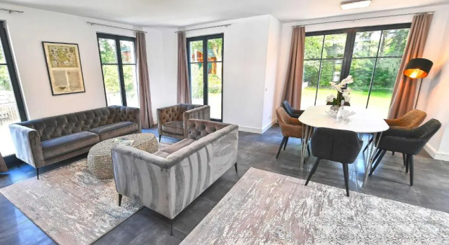 Апартаменты Villa LEVANTE in Binz - Penthouse mit Kamin, Sauna, Seeblick