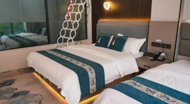 Семейный люкс с красивым видом из окна Shibing Baishajing Homestay