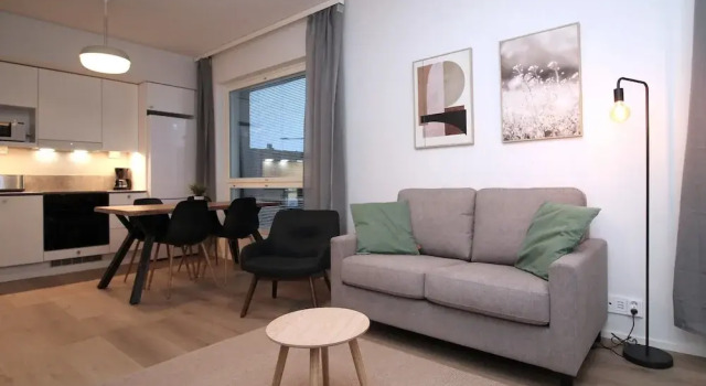 Forenom Serviced Apartments Turku Kirstinpuisto, Забронировать Апартаменты/квартира Турку Южная Финляндия, рядом с Музей-корабль Суомен Йоутсен
