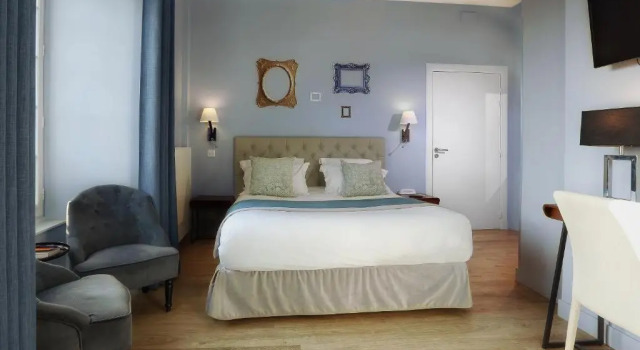 Номер Standard Hôtel Joyet de Maubec - Teritoria