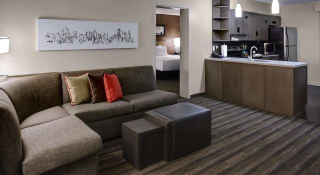 Люкс двухкомнатный Hyatt House Atlanta Cobb Galleria