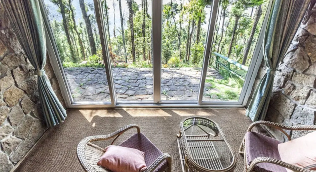 Номер Luxury c 1 комнатой с видом на окрестности Kaivalayam Retreat