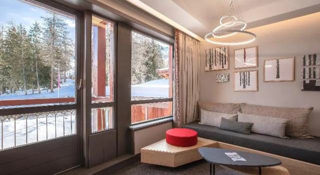 Двухместный номер Standard с балконом Altezza Arc 1800 Hôtel & Spa