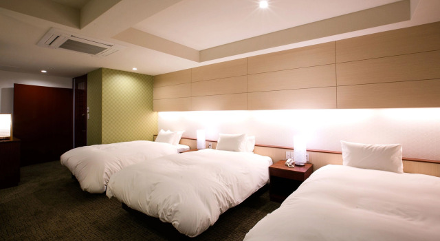 Трёхместный номер Kyoto Kamanza Hotel
