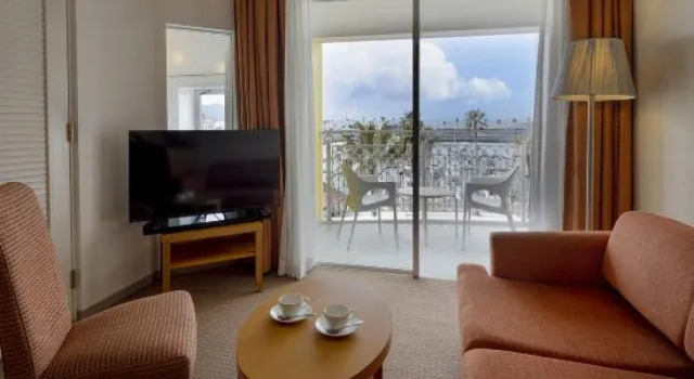 Двухместный номер Standard с балконом и с видом на океан Wakayama Marina City Hotel