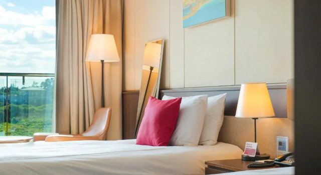 Двухместный номер Standard Ramada by Wyndham Jeju Hamdeok