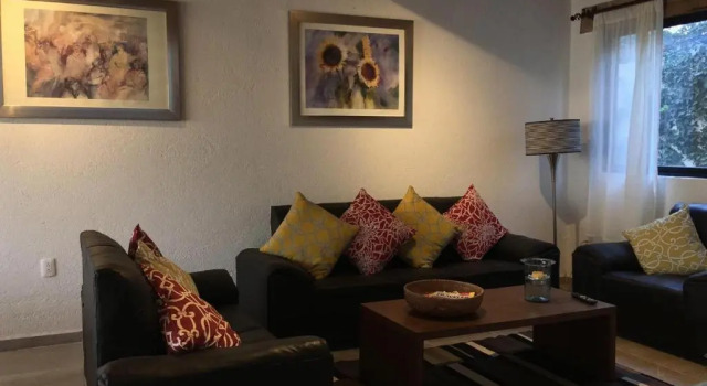 Casa Las Nubes en el Centro de Tequisquiapan 6 personas, Rezervasyon Otel Tequisquiapan Querétaro
