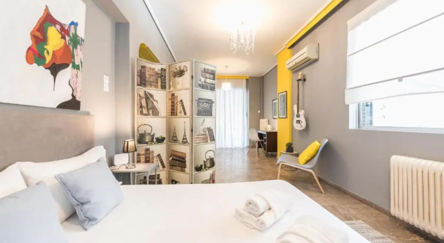 Stylish Apartment with Balcony  by Cloudkeys