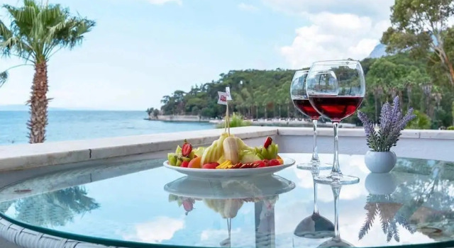 Номер Deluxe с балконом и с видом на море Mosso Boutique Hotel