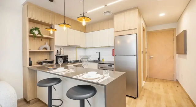 Студия Comfortable Flat That Sleeps 2 Near Circle Mall