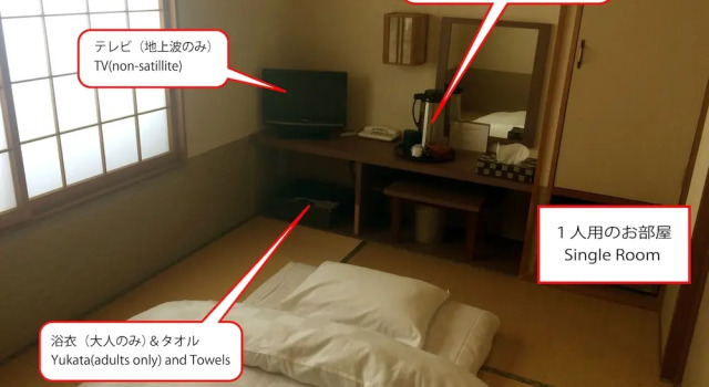 Camera singola Standard Ryokan Meiryu