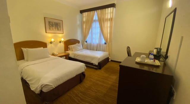 Двухместный номер Deluxe Capital O 91179 Geopark Village Boutique Hotel