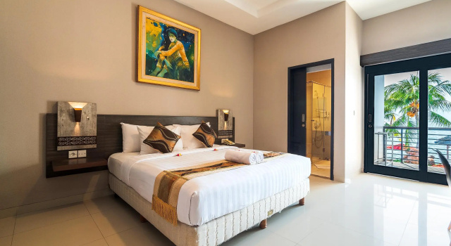 Номер Deluxe с видом на бассейн Padmasari Resort Lovina