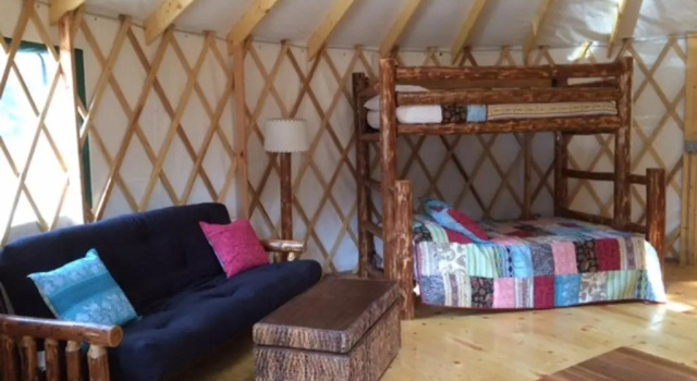 Тент Circle M Camping Resort Yurt
